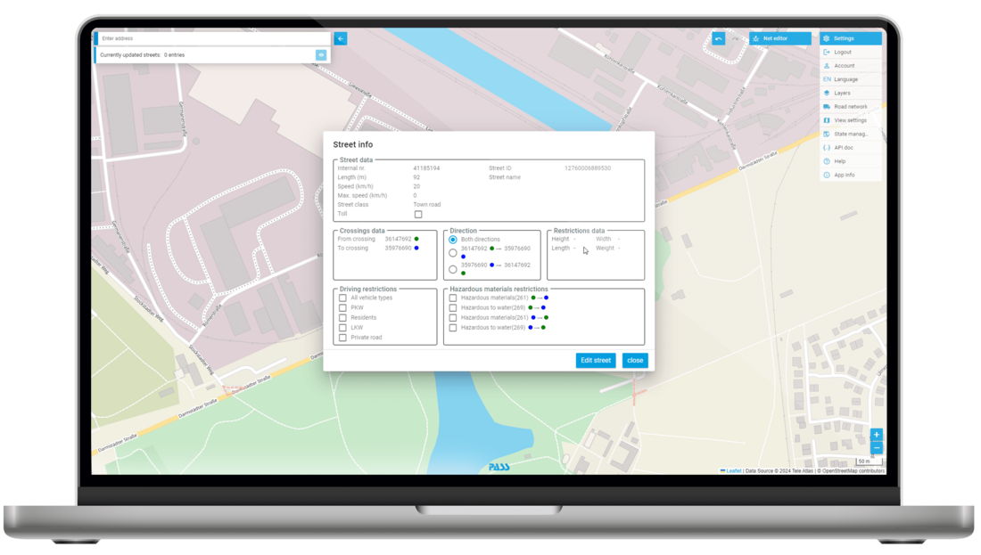 PASS MAPS Know the roads