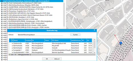Better geocoding via POIs