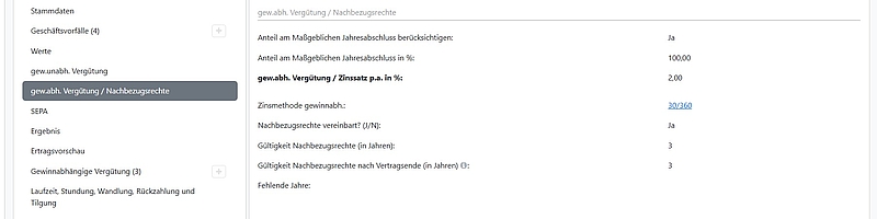 Beteiligungsmanagement PE/VC für Sparkassen: Nachbezugsrechten