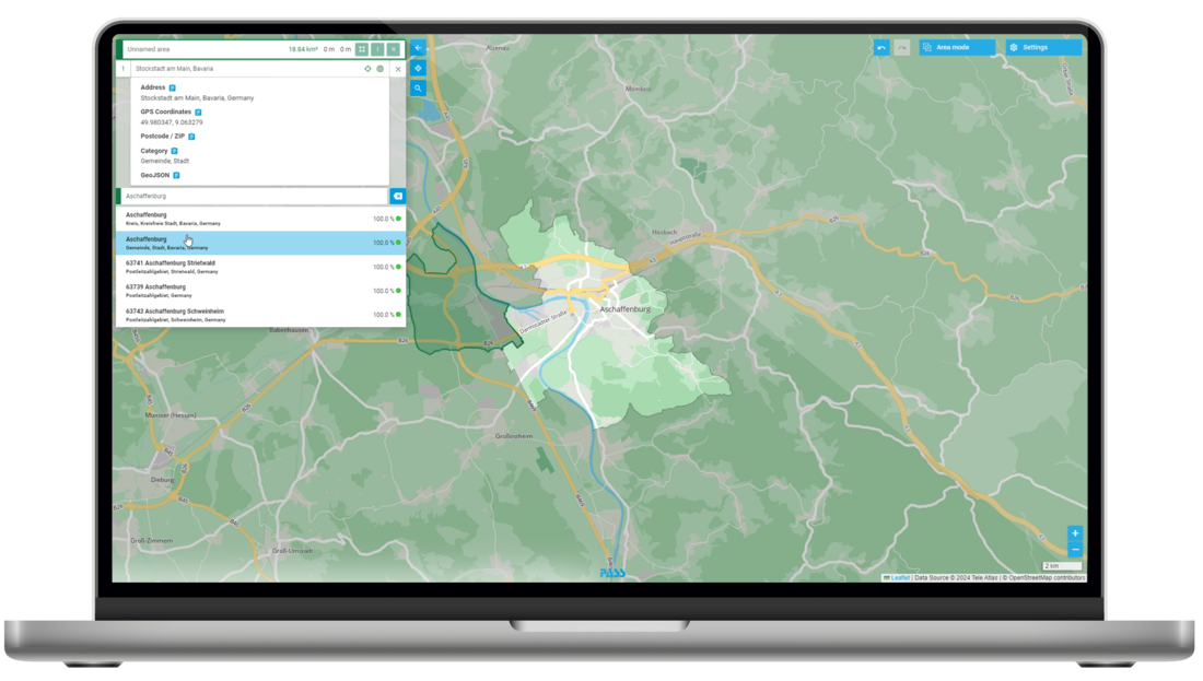 PASS MAPS Administrative Areas