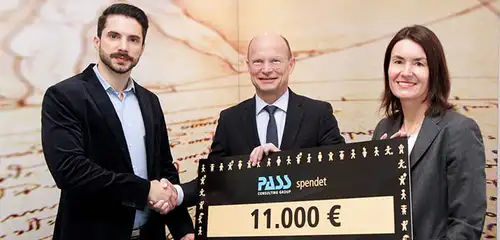 Spendenübergabe Rotary Club Aschaffenburg