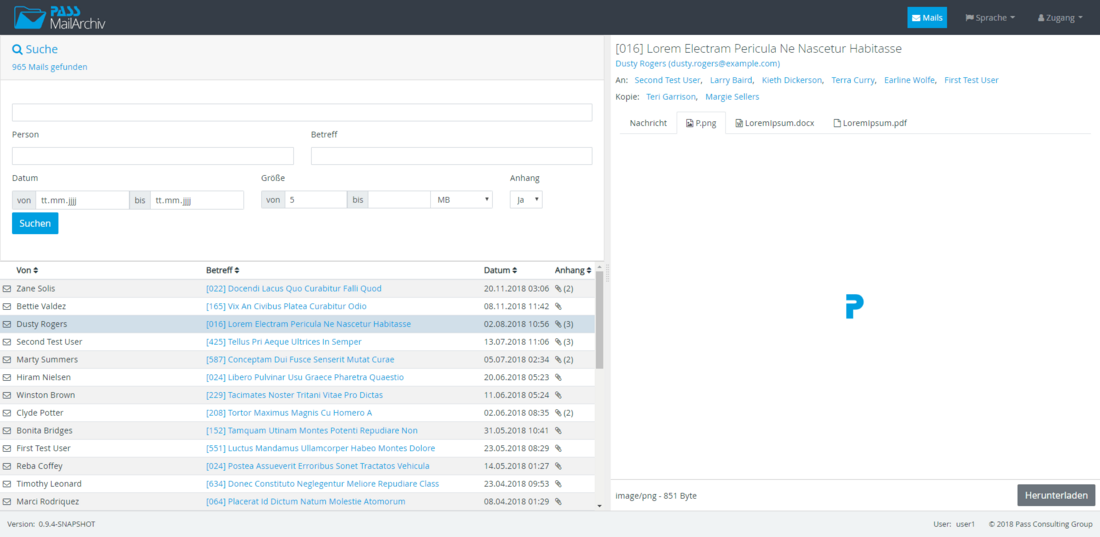 E-Mail Archiving Solution Appendix preview image