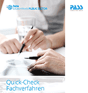 Produktflyer Quick Check Fachverfahren