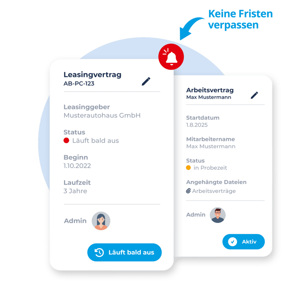 Inventarisierungssoftware Verträge