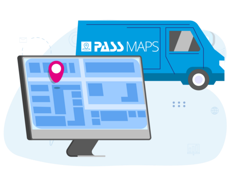 Desktop Bilschrim neben einem Sprinter