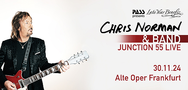 PASS Late Year Benefiz 2024: Chris Norman & Band LIVE