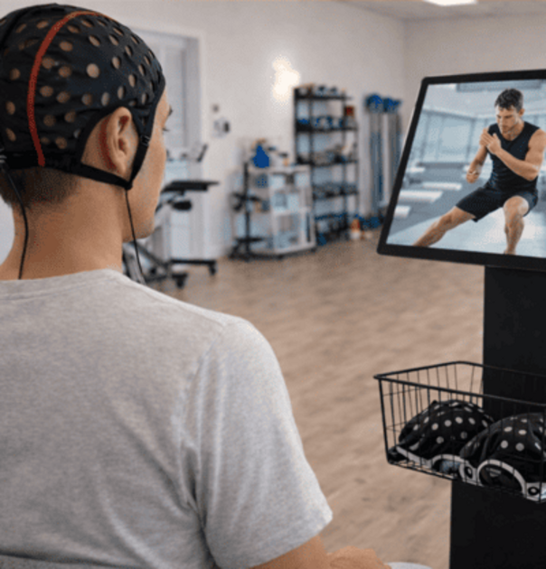 Gehintraining mit Neurokappe