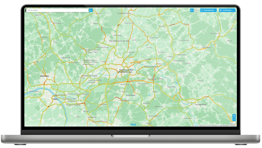 PASS MAPS Current Traffic