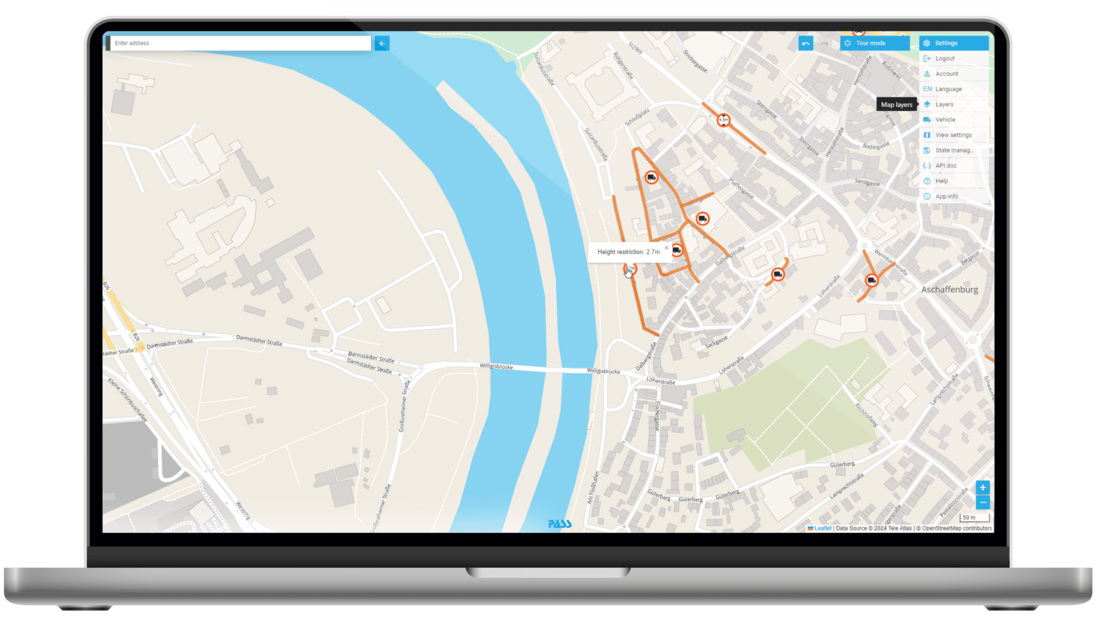 PASS MAPS See passage restrictions
