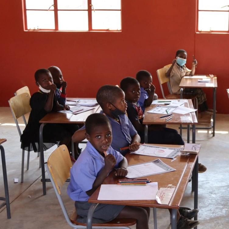 Schulbauprojekt in Namibia