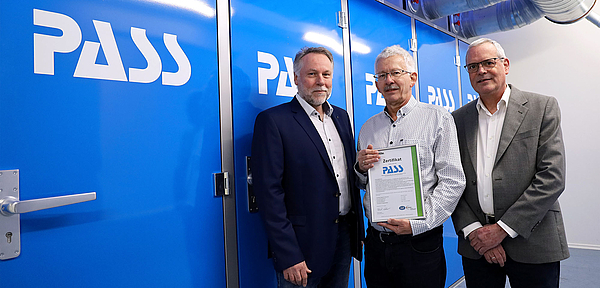 PASS und agentes nach ISO/IEC 27001 zertifiziert 