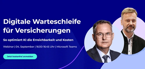 Webinar: Digitale Warteschleifen für Versicherungen
