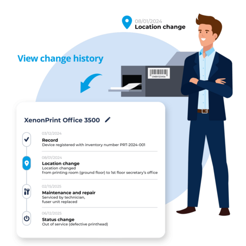 Inventory Software Change History