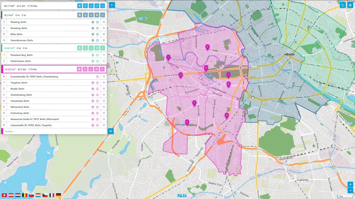 MAPSERVICES: Standort- und Gebietsvalidierung MAPSERVICES: Standort- und Gebietsvalidierung