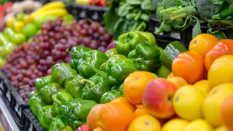 Bild von Lebensmittel im Supermarkt