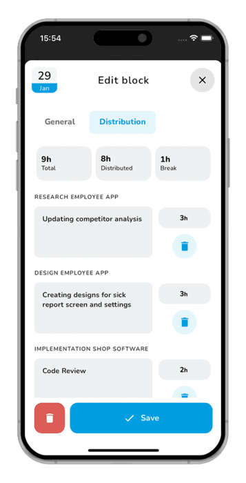 Companion App: Screenshot timebased projects