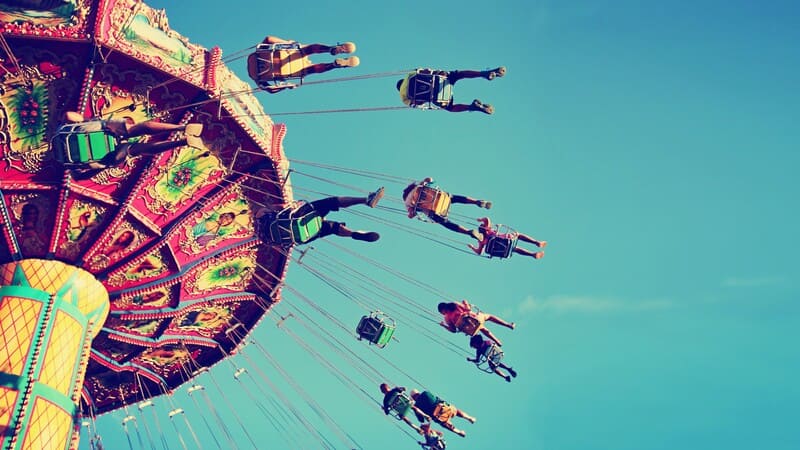 Bild von einem Riesenrad