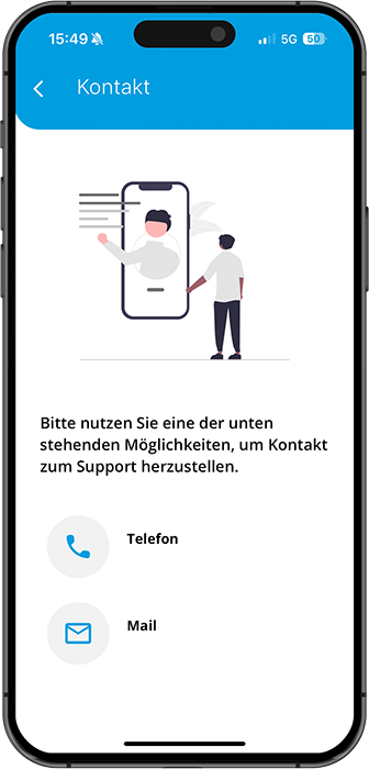 PASS System Inventory App Kontakt