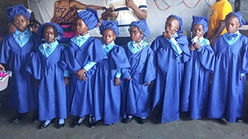 Abschlussfeier der Vorschulklasse