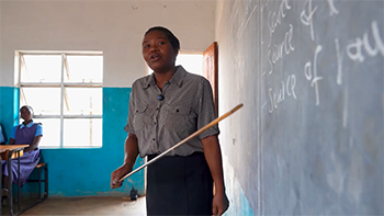 Lehrerin in Malawi