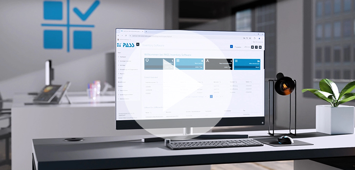 Unser Produktvideo zur PASS Inventory Software mit dem Blick in die Lösung. 